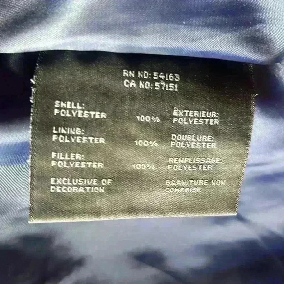 MARC NEW YORK QUILTED NAVY BLUE VEST - S - Picture 8 of 9